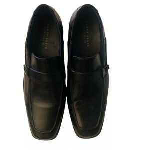Perry Ellis Sz 9.5 Men Dress Shoes Black
